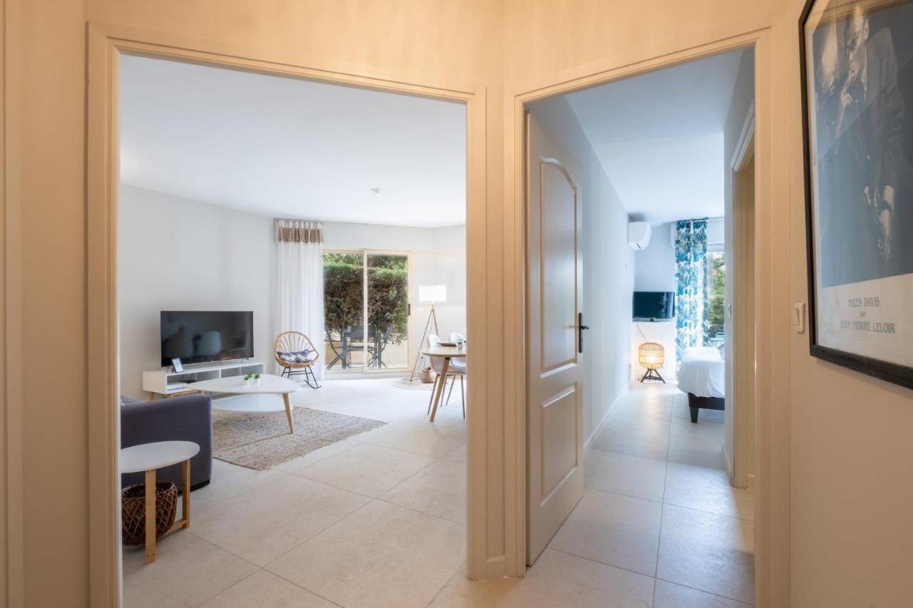 3P Garden-Level Apartment Residence With Pool Cannes Extérieur photo