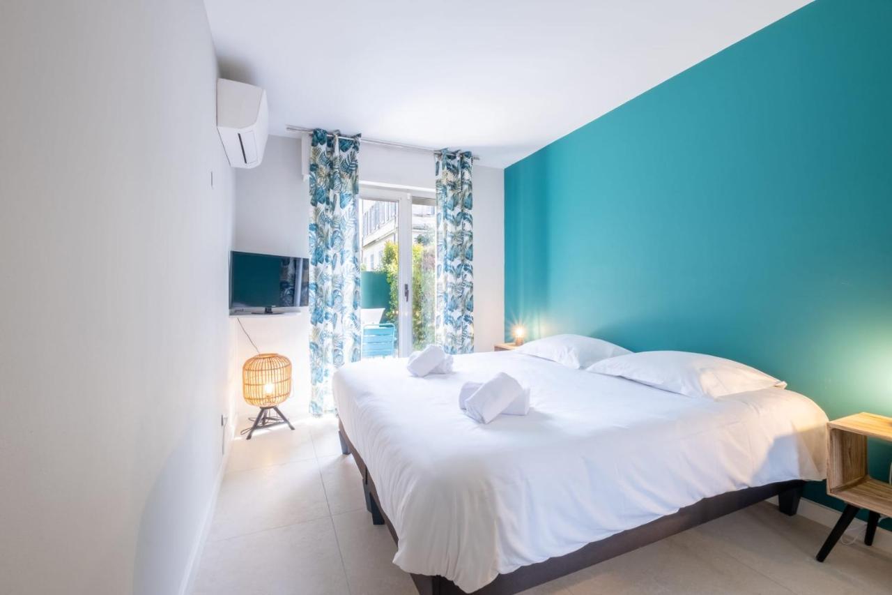 3P Garden-Level Apartment Residence With Pool Cannes Extérieur photo